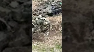 Кадры подбитых Украинских танков