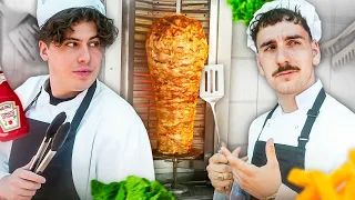 Qui fera le pire kebab ? avec @Snaptrox 👨🏻‍🍳