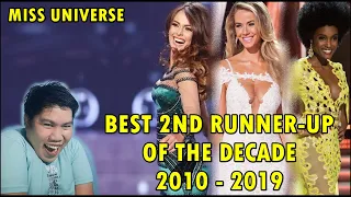 Miss Universe | Best 2nd Runner-up Of The Decade (2010-2019)