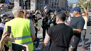 Protesti ispred OHR-a: Konflikt organizatora i policije