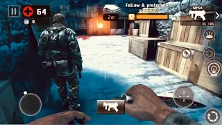 Dead Trigger 2 - GamePlay  Part 26 - LHASA WARFARE - Mission - || Escort || - (IOS, Android)