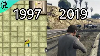 GTA Game Evolution 1997 2019