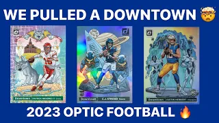 WE PULLED A DOWNTOWN!! 2023-24 OPTIC FOOTBALL BLASTER BOXES