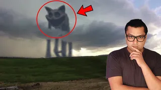 आसमान में दिखा असली CATNAP | Unexplained Mysteries In The Sky Caught On Camera