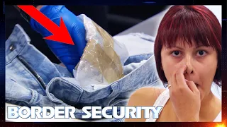 Frisk Search Reveals Dr*gs Taped in Traveller's Jeans 😲 S10 EP12 | Border Security Australia