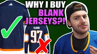 Why I Buy BLANK NHL JERSEYS?!!?