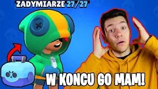 TRAFIŁEM LEONA W DARMOWEJ SKRZYNCE W BRAWL STARS! *Mam Wszystkich Zadymiarzy* Jeż Tritsus