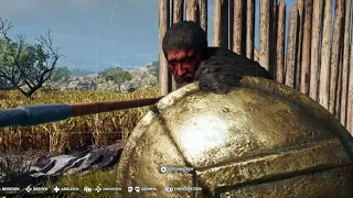 Assassin's Creed  Odyssey Nikolaos vs Stentor Bloody Fight Glitch!