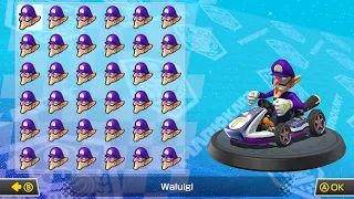 What if you only can play as Waluigi in Mario Kart 8 Deluxe? (Mushroom Cup) (HD)