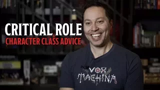 Critical Role Character Class Advice from Marisha, Sam and Liam