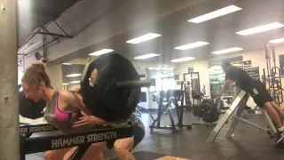 Squat: 185x10 at 114.8 body weight