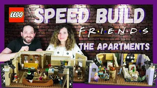 LEGO 10292 Speed Build  - The F.R.I.E.N.D.S Apartments  - The one where we speedbuild the apartments