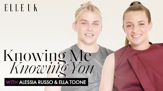 Lionesses Ella Toone And Alessia Russo Play 'Knowing Me Knowing You' About Their Teammates | ELLE UK