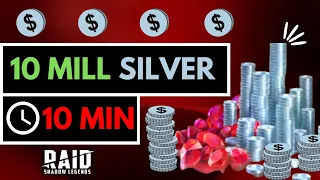 How to Make 10 Million Silver in Less Than 10 Minutes!!!  Raid: Shadow Legends