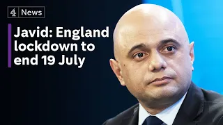 Covid: Health Secretary Sajid Javid determined to end England lockdown on 19 July