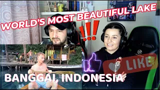 WORLD'S MOST BEAUTIFUL LAKE - BANGGAI, INDONESIA 🇮🇩 - Pall Family Reaction !!