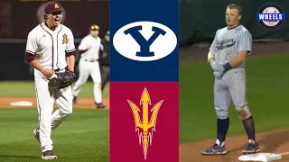 BYU vs Arizona State Highlights (Crazy Game!) | 2022 College Baseball Highlights