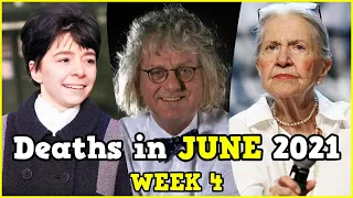 Top 21 Celebrities Who Died in JUNE 2021 ⭐ WEEK 4