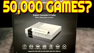 This has 50,000 games?  Super Console X Cube