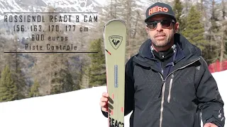 [Test ski] Rossignol React 8 CAM 2023