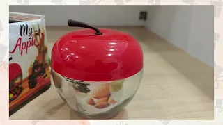 My apple Glass jar Return Gifts II Return Gifts Under 100 RS/-