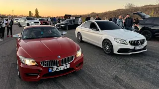 ЛЮТАЯ BMW Z4 stage 3 кинула вызов MB C63AMG stage 2