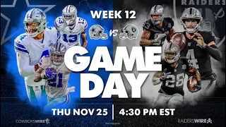 Raiders vs. Cowboys | NFL Week 12 Game Highlights