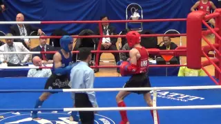 Vagilevich Roman(Ukr)-Zikreev Aslanbek(Rus) 1/4 male senior A 54kg