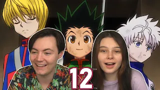 LAST TEST OF RESOLVE | Hunter X Hunter Ep. 12 REACTION & REVIEW!!