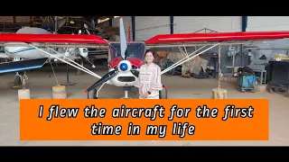 I flew the aircraft as a co-pilot for the first time in my life| Husband Surprised me for my bday |