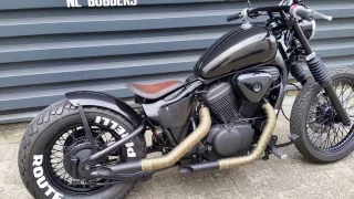 Honda Shadow bobber build vlx 600