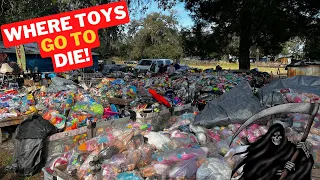 I Discovered an INSANE TOY GRAVEYARD at This Flea Market...