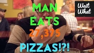 MAN EATS ONLY PIZZA FOR 25 YEARS-Wait, What?