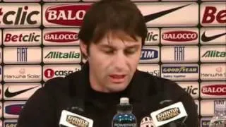 VIDEO Conte 'Rosico per la Champions!'