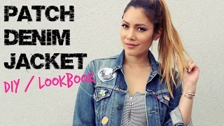 How I Style: Jeansjacke mit Patches - DIY/Lookbook | funnypilgrim