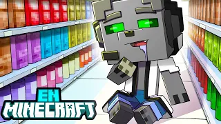 🌎 Me Perdí en un SUPERMERCADO explicado EN MINECRAFT!