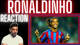 REACTING TO Ronaldinho - *Footballs Greatest Entertainment*