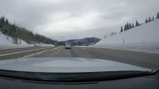 Spokane, Washington to Missoula, Montana I-90 Hyperlapse