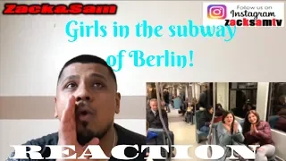 Белое Злато в метро Берлина! Girls in the subway of Berlin!