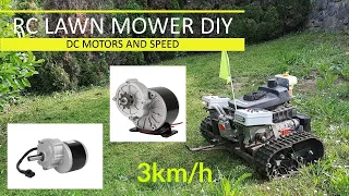 DC Motors and Speed - Remote Control Lawn Mower DIY