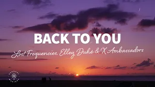 Lost Frequencies, Elley Duhé & X Ambassadors - Back To You (Lyrics)