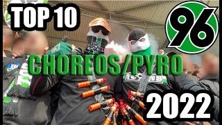 TOP 10: CHOREOS/PYRO | Hannover 96 | 2022