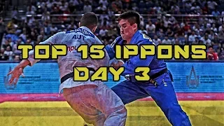 Top 15 ippons in day 3 of Judo Grand Prix Tashkent 2019