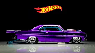 '66 Chevy Nova Drag Hot Wheels Custom