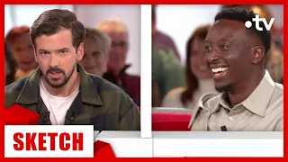 Ahmed Sylla mort de rire devant le sketch de Marc Antoine Le Bret -Vivement Dimanche 14 janvier 2024