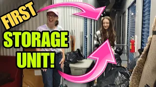 It Is HER FIRST Time...I Bought An Abandoned Storage Unit!