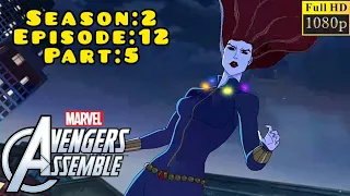 Avengers Assemble S02 | E12 Widow's Run | P05 In Hindi | #MarvelDevilsKing