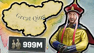 QING are the RICHEST and BIGGEST nation in VICTORIA 3