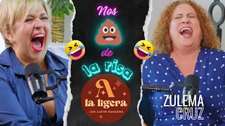 🔴 ZULEMA CRUZ Y YO NOS 💩 DE LA RISA 🤣  "A LA LIGERA PODCAST" 🎙️