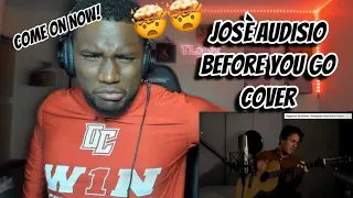 Who is this?? Lewis Capaldi - Before You Go (José Audisio Cover) Reaction!!